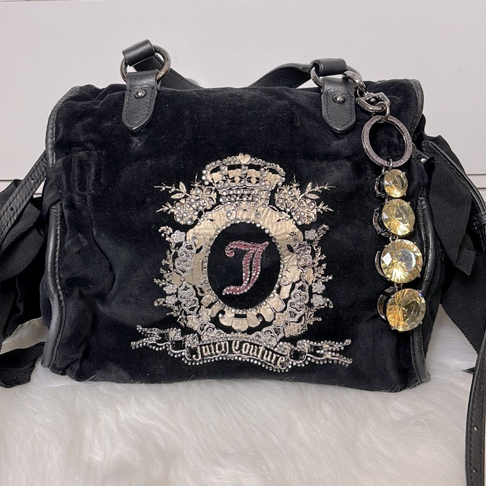 Vintage Mini Velour Juicy Couture Day Dreamer Bag